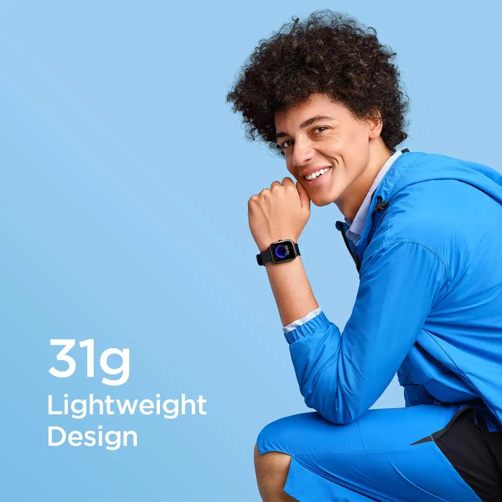 Global Version Amazfit Bip U Smartwatch Portuguese Fitness Track Watch 320*302 Resolution 60 Sport Modes Message Notification