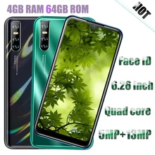P40 Pro Smartphones Ontgrendeld Gezicht Id Erkenning 13MP 6.26Inch Water Drop Screen Android Mobiele Telefoons 4G Ram 64G Rom Mobiele Telefoon