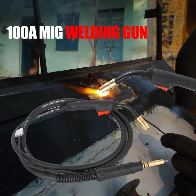 

Heavy Duty Consumables Soldering Welding Gun for Miller 195957 H-10 MIG Torch Excellent Craftsmanship and Well Durability
