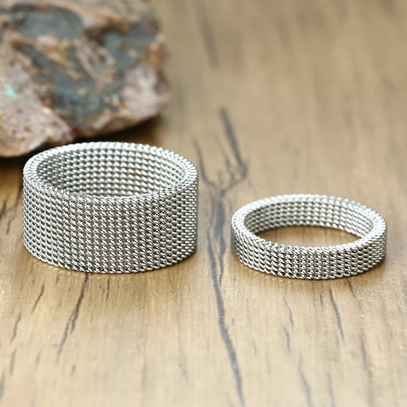 MESH-RING-STAINLESS-STEEL-WEDDING-BRAND-10MM-4MM-NEW-FINGER-RING-FOR-MEN-WOMEN (1)