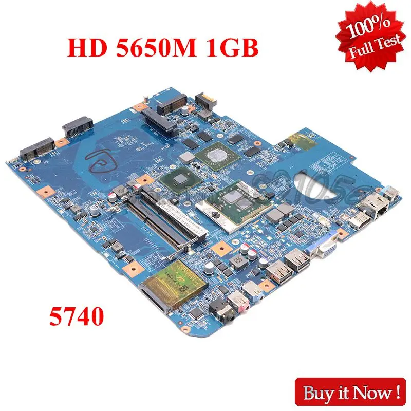 NOKOTION MBPM701001 MB. PM701.001 для ноутбука acer aspire 5740 материнская плата 48.4GD01.01M HM55 DDR3 HD 5650 GPU Бесплатный процессор