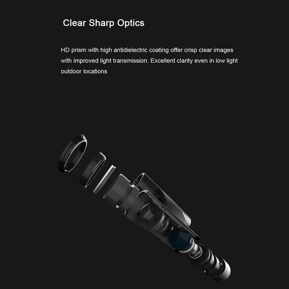  Xiaomi Mijia Beebest Binoculars 8X32 Hunting Telescope Wide Angle Camping HD8 Times View Outdoor Ad