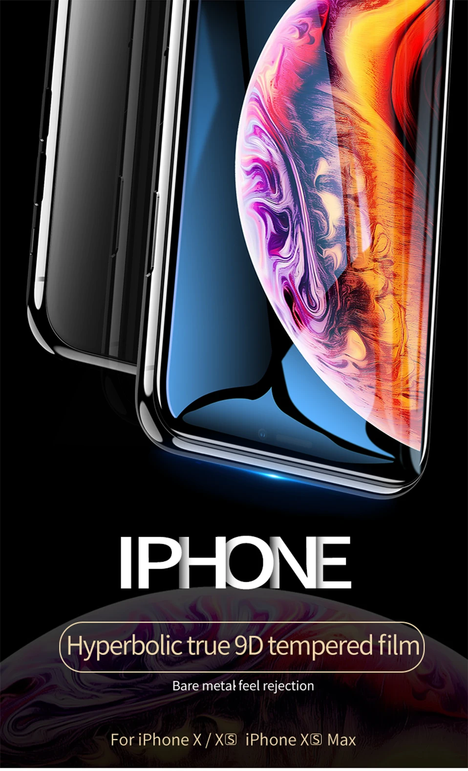 9D защитное закаленное стекло для iPhone 7 8 Plus стекло защитная пленка, стекло для iPhone XR X XS Max