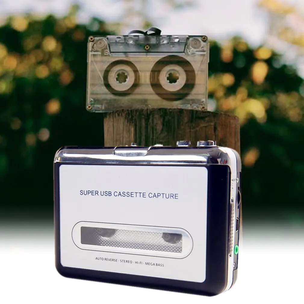 Walkman usb-лента Кассетный кассетный плеер конвертер в MP3 аудио Захват музыкальный плеер изысканно Разработанный кассетный плеер