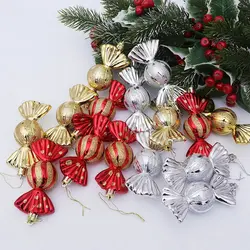 Pendentif de noël en forme de bonbon, accessoire de décoration de comptoir de fenêtre, de sapin de noël, 2022 