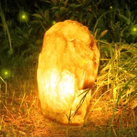 Landscape Rock Light Villa Backyard Lawn Garden Lamp Real Estate Resort Park Decor Stone Lighting 1