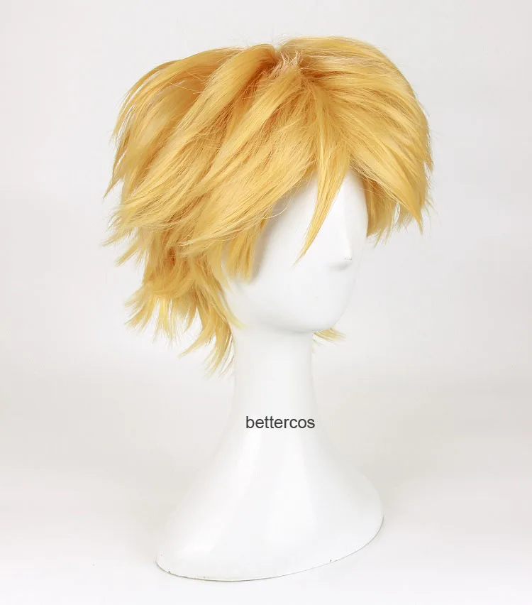 Adrien-��ǰ�� ������ ��� �ڽ����� ����, ª�� Ȳ�� �ݹ� ������ �ռ� �Ӹ� ���� + ���� ĸ