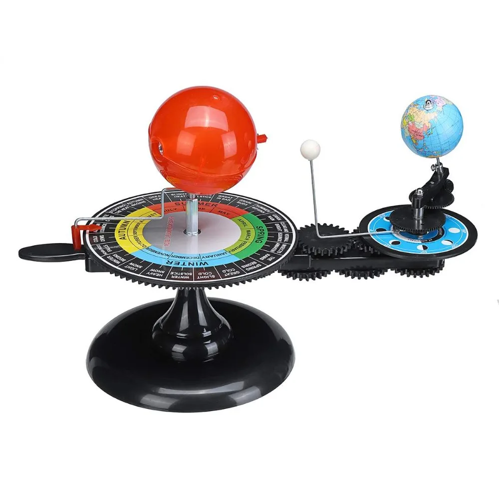 Solar System Model DIY Globe Earth Sun Moon Orbital Planetarium Educational for Child Kid Toy Astronomy Science Kit Teaching (2)
