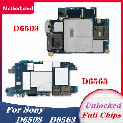 Для Sony Ericsson Xperia Z2 D6503 D6563 полная материнская плата с чипами логическая все функции