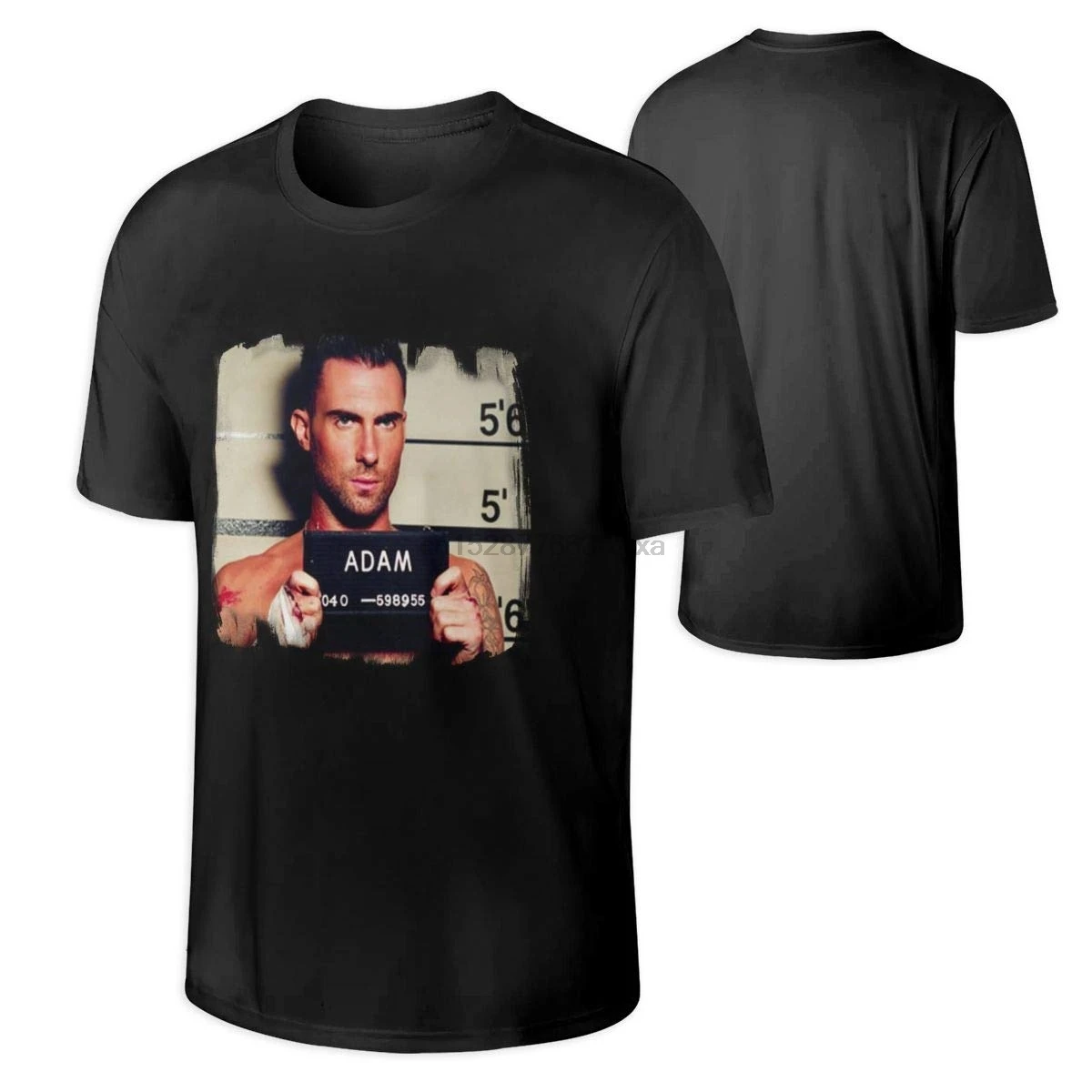 Mans Adam Levine Music Band Short Sleeves Tshirts Black Gift | Мужская одежда