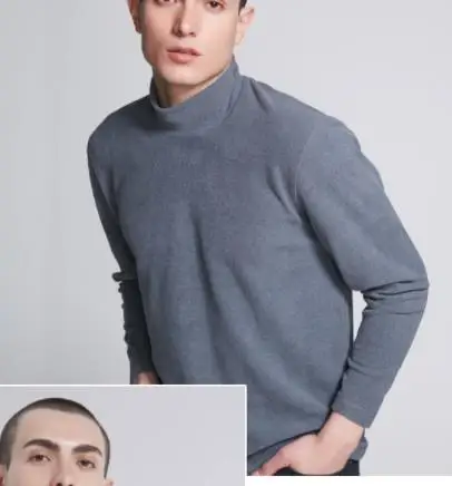 Xiaomi хлопковая Новинка, простая осенняя и зимняя модная флисовая мужская повседневная флисовая рубашка, теплая одежда - Цвет: gray M