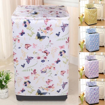 

Washing Machine Cover Dust Cover Storage Supplies Save Space Organizer Storage Bag Portable Dust-proof Washing Machine Cover