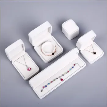

1PC Squre Jewelry Box Wedding Velvet Earrings Ring Box Jewelry Display Case Holder Gift boxes for Wedding Gifts Home Storage Box