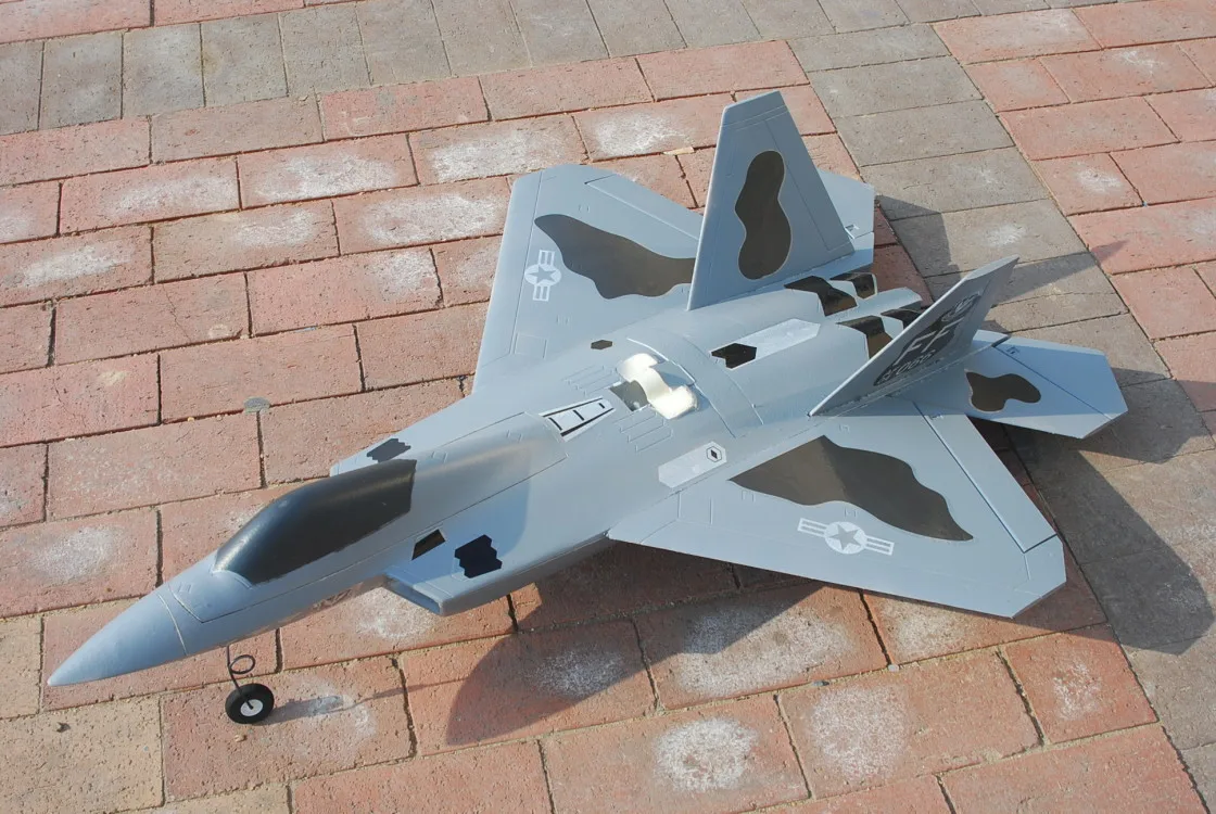 F22 EPO 64 мм RC Fighter Jet plane KIT