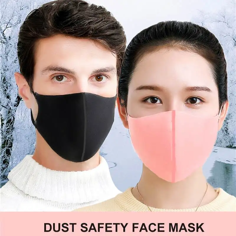 

Fashion Anti-haze Sunscreen Outdoor Cycling Dust Anti Smog Protection Face Masks Protective Gray Pink Black Respirator