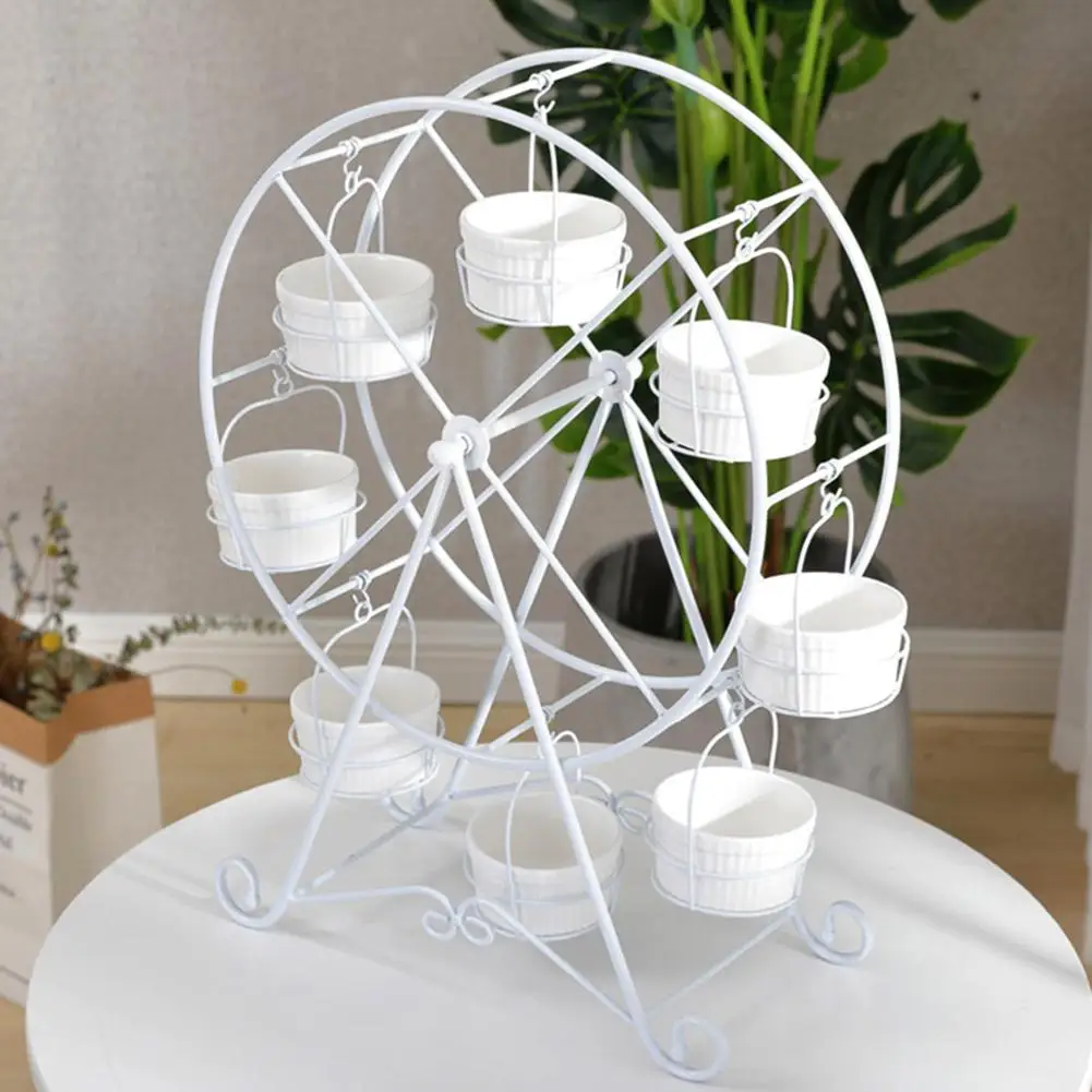 Metal Ferris Wheel Cupcake Holder Wedding Birthday Party Cake Stand Display Rack Hot !!!