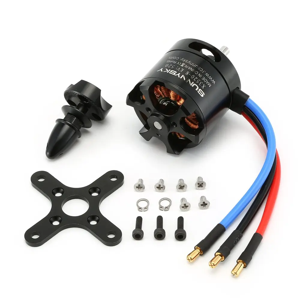 

SUNNYSKY X3520 520KV/720KV/880KV Brushless Motor for Fixed - Wing 3D RC Drone Helicopter Airplane Parts Accessories