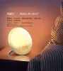 Zemismart – réveil intelligent avec lumière, wi-fi, 7 couleurs, pour le lever/coucher du soleil, fonctionne avec Tuya, Alexa et Google Home ► Photo 3/4