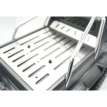 

Stainless Steel Trunk Tail Box Plate Metal Cargo Panel Repair Kit for TRAXXAS TRX6 G63 6X6 RC Crawler Car Upgrade Parts