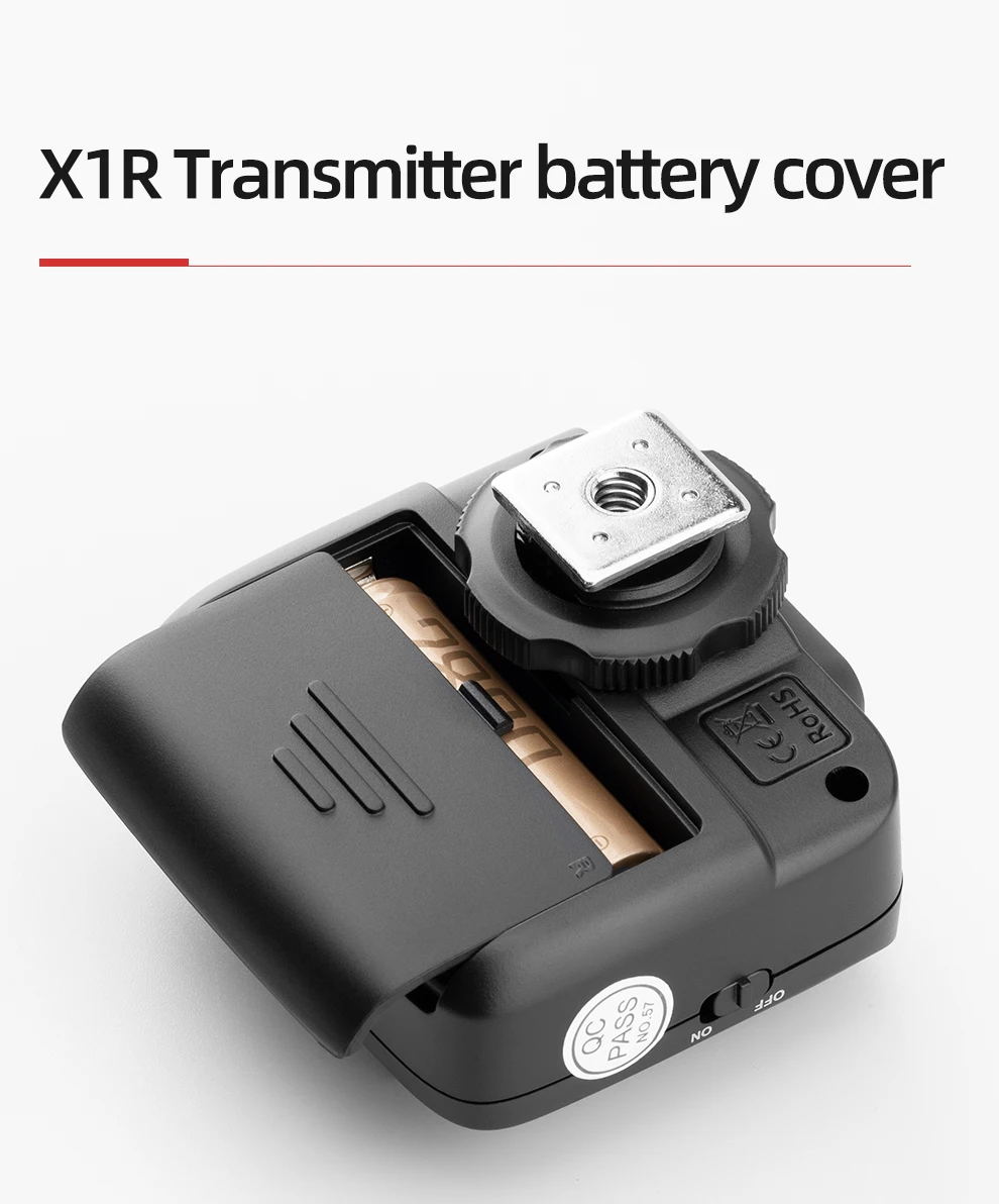 XPRO X2 X1T X1R CTR-16 Trigger Transmitter Receiver Battery Cover Replace Access