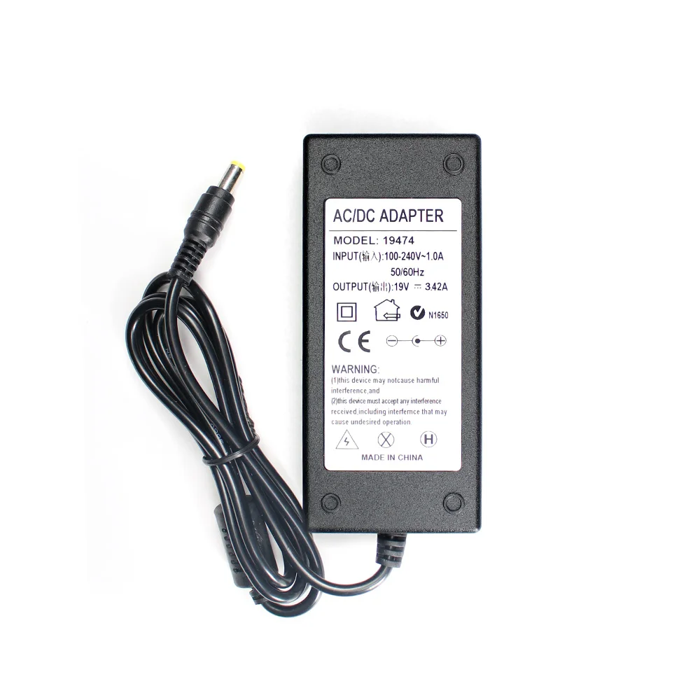 AC 220V TO DC 9V 19V Universal Adapter 9 19 V Volt 1A 2A 3A 4A 5A 3.42A 4.74A Power Supply Charger Laptop Transformer 5.5*2.5MM