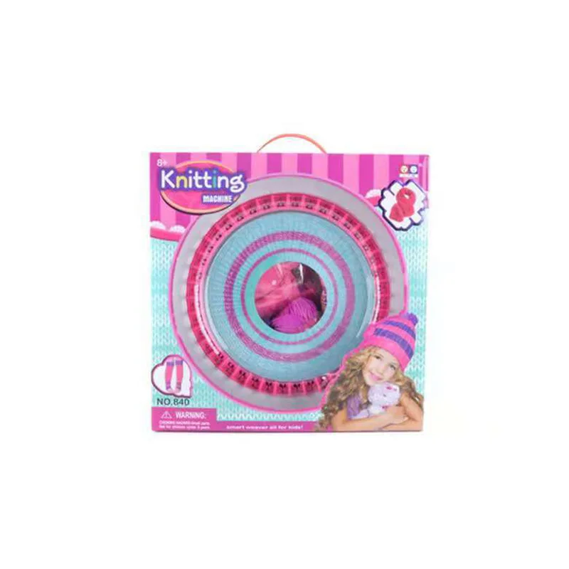 

40-Pin Children DIY Weaving Wool Machine Star round Barrel round Textile Cloth Hand-made Creative Toy