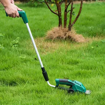 

2-IN-1 Multi-function Electric Lawn Mower Cordless Lawn Mower Handheld Hedge Shrub Trimmer