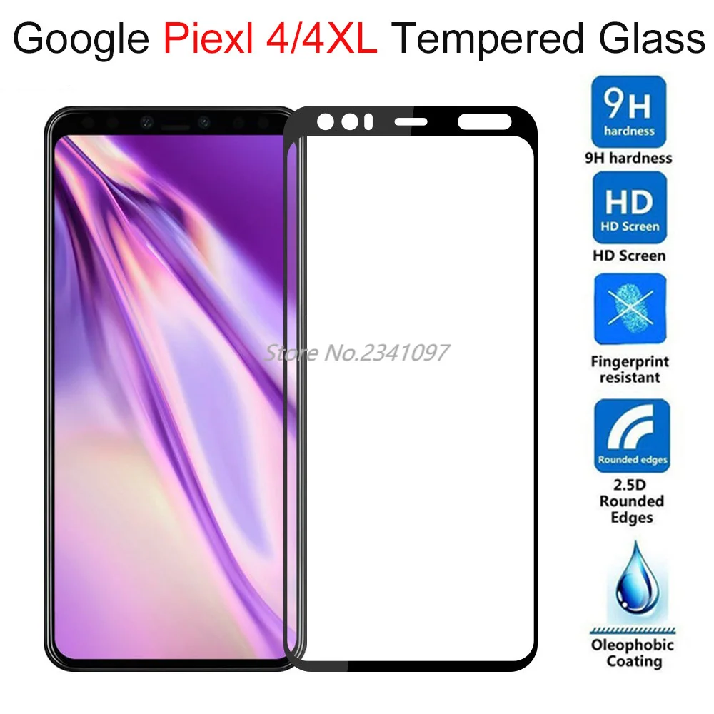 Details about   For Google Pixel 5 4XL 4 2 3 3XL 2XL Full Cover Tempered Glass Screen Protector 