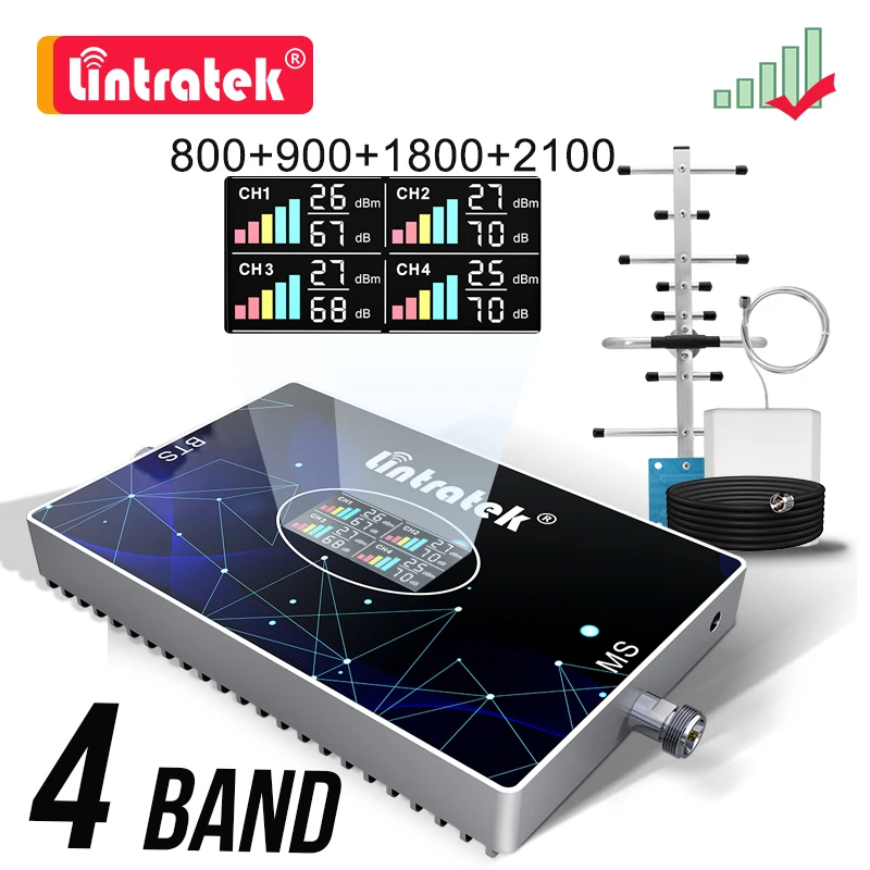 Lintratek 70dB B20 800 900 1800 2100 2600 four