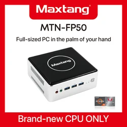 Mini PC Ryzen 5 2500U 3500U Desktop computer Windows 10,Gaming PC Dual DDR4 HDMI USB-C WiFi Bluetooth,4K Nvme SSD Computer Mini