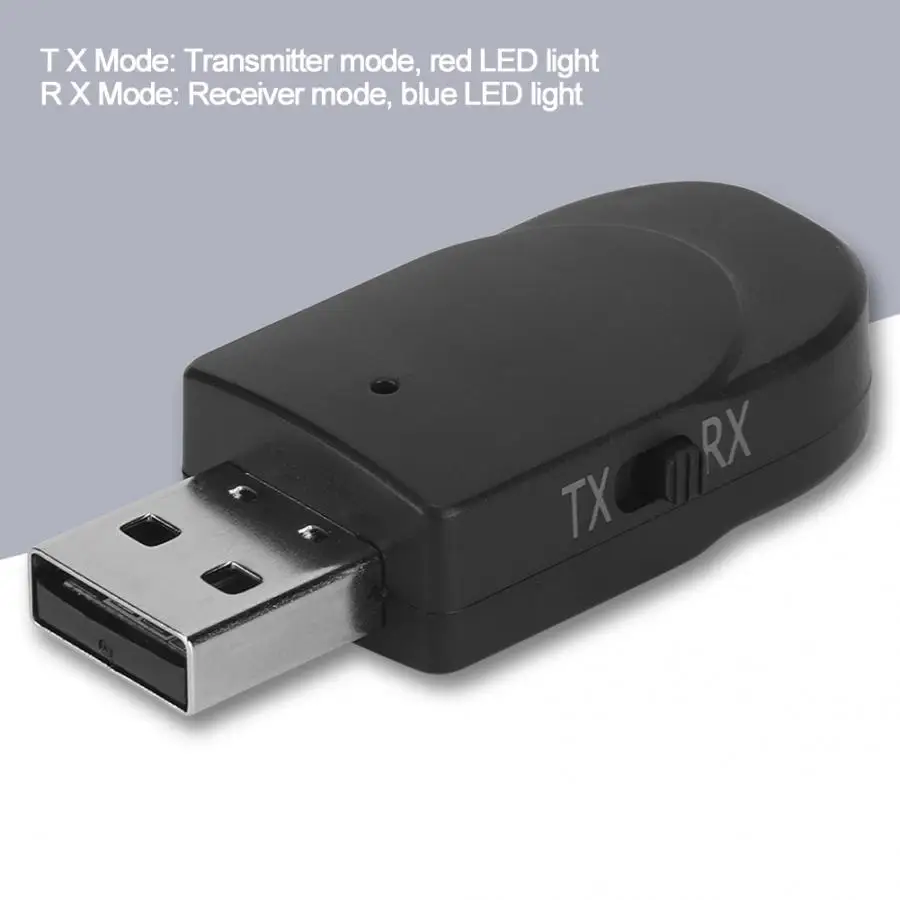 Bluetooth аудио приемник передатчик 2 в 1 USB стерео музыка беспроводной адаптер для автомобиля ТВ компьютер не нужно устанавливать драйвер