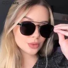 46222 откидная Крышка Магнитные привлекательные поляризованные солнцезащитные очки для мужчин и женщин модные UV400 очки