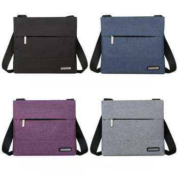 

Men Business Casual Shoulder Bag Briefcase For Document Office Nylon Laptop Bags Handbags Computer Messenger Crossbody Bag