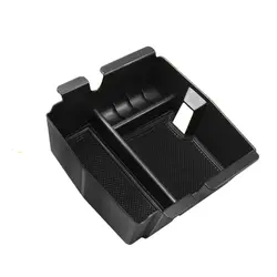 Центральная консоль Органайзер вставка лоток с Abs материалы подлокотник коробка вторичное хранение для Jeep Wrangler Jl/Jlu (2018-19) Jeep