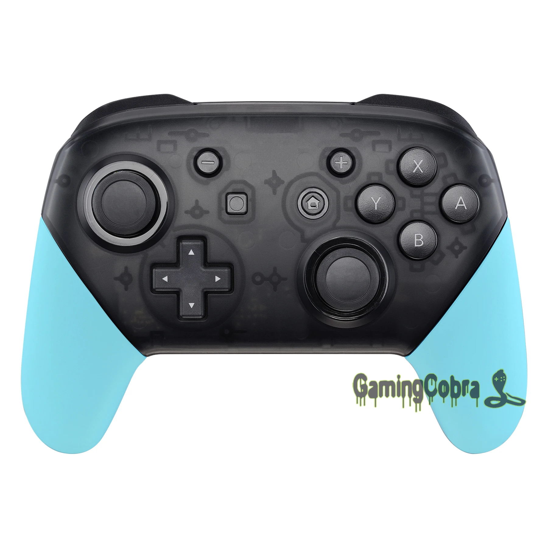 

Soft Touch Heaven Blue Replacement Handle Grips Shell for Nintendo Switch Pro Controller