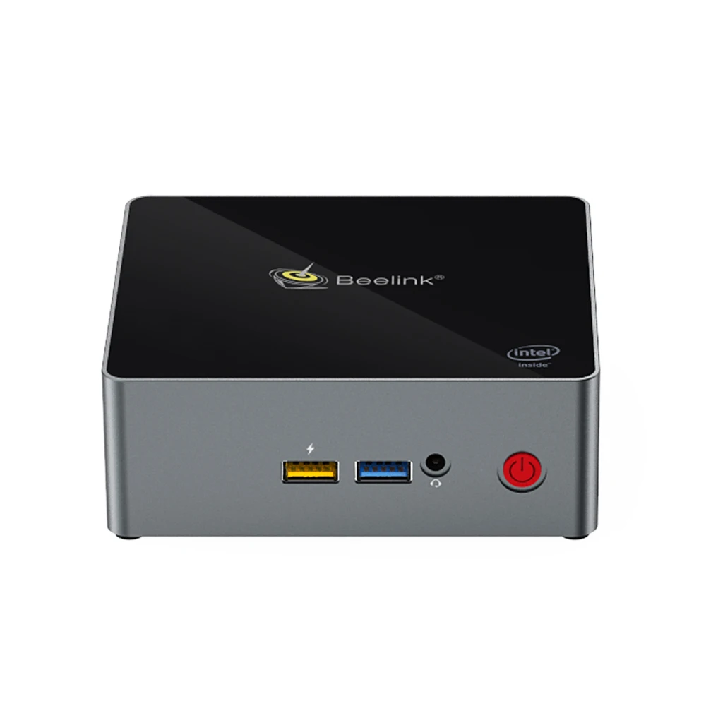 

beelink Gemini J34 8GB 128GB J3455 genuine windows 10 mini pc support HDD SSD DDR windows10 set top box Media Player