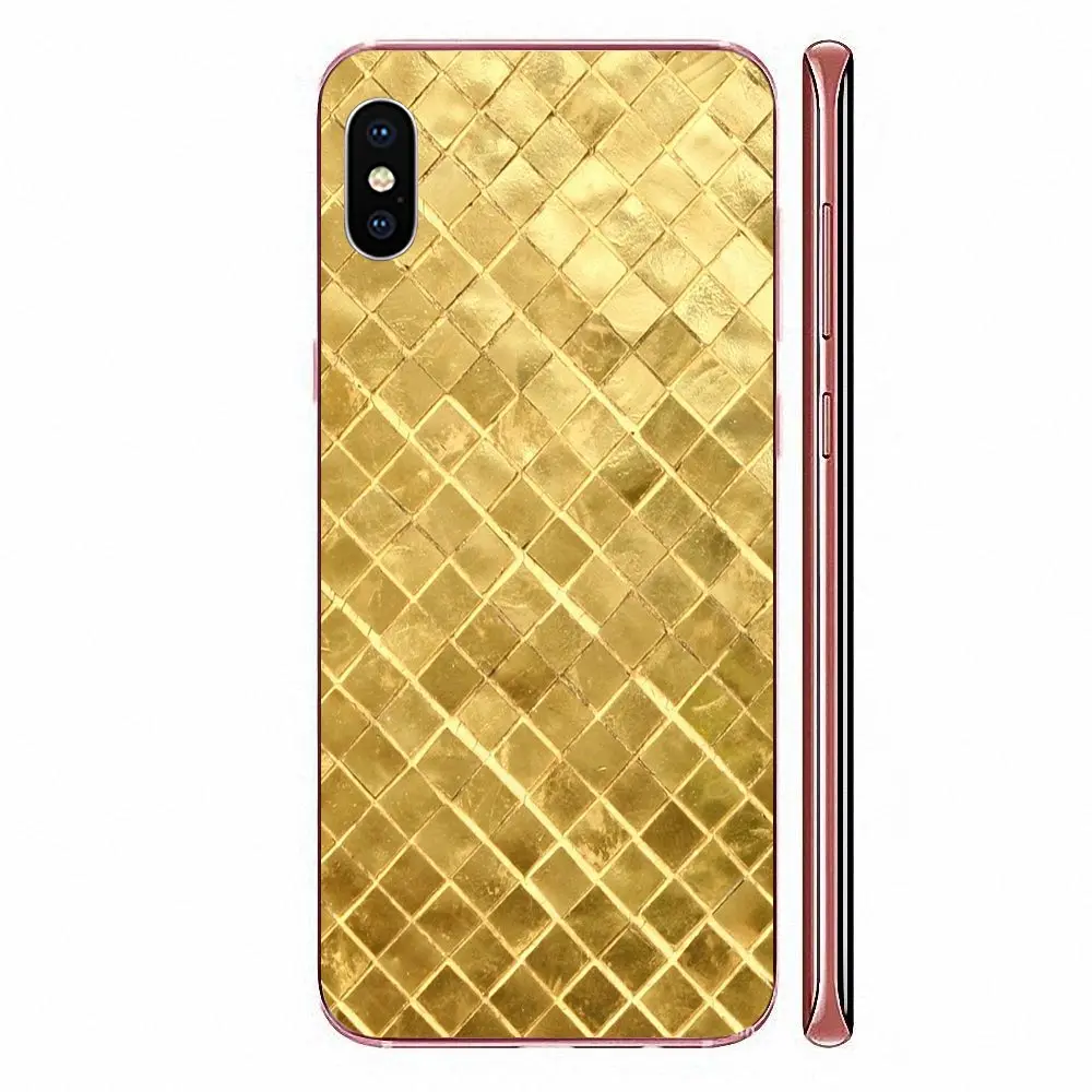 Для Xiaomi CC9 CC9E Mi 3 4 4i 5 5S 6 6X 8 9 SE Play Plus Pro Lite A1 Mix 2 Note мягкий телефон с золотой текстурой |