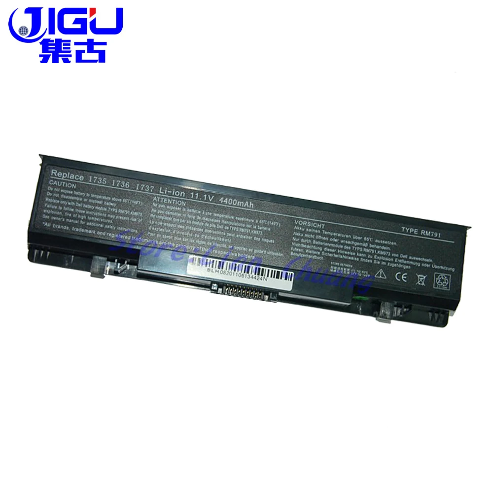 JIGU ноутбук Батарея для Dell Studio 1735 Studio 1737 для Dell 312-0711 451-10660 453-10044 MT342 RM791 4400 мАч 6 ячеек 10,8 v