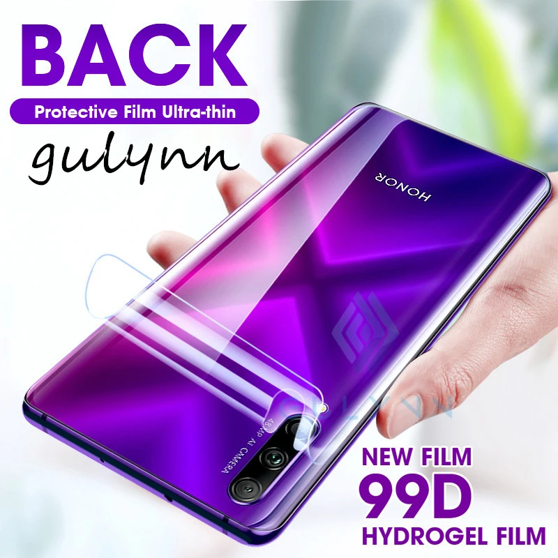 Гидрогелевая пленка 99D с полным покрытием для Huawei P30 40 Mate 30 Pro защитная задней