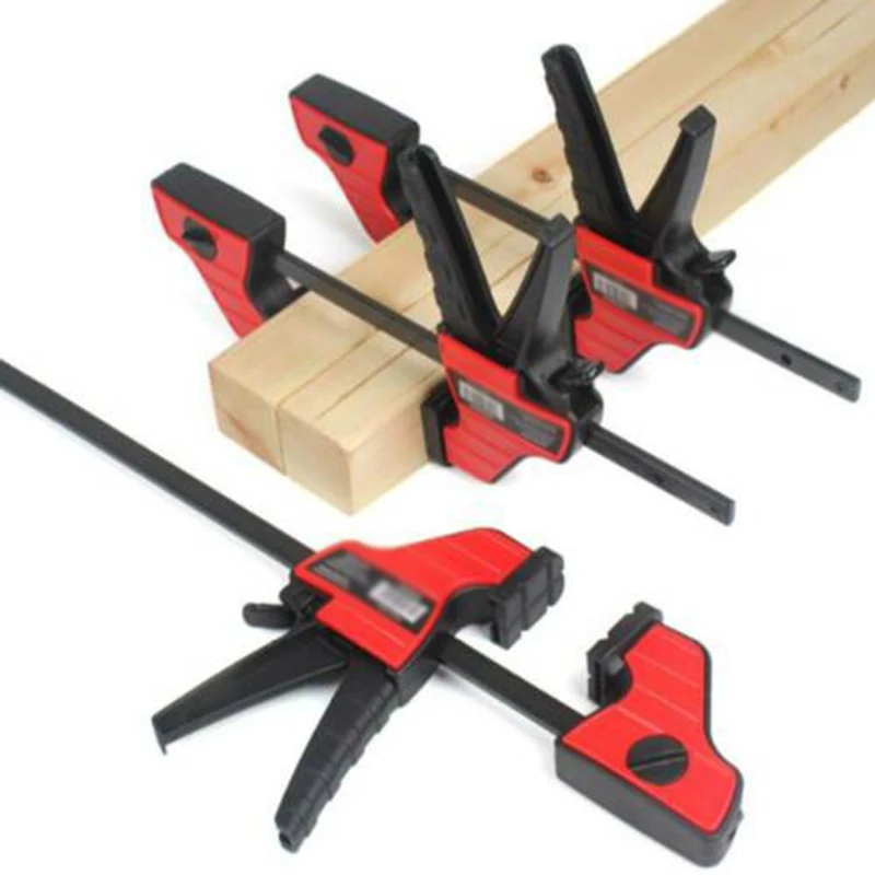 

Grip F Clamp Bar Plastic Clip Adjustable Carpenter Hand Tools Accessories Clamping DIY Gadget Woodworking Tool