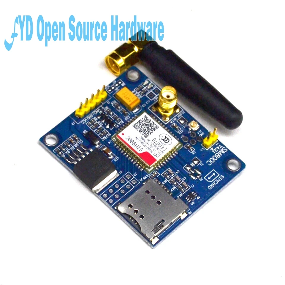 Плата разработки SIM800C 30 шт. модуль GSM Поддержка сообщений Bluetooth TTS DTMF
