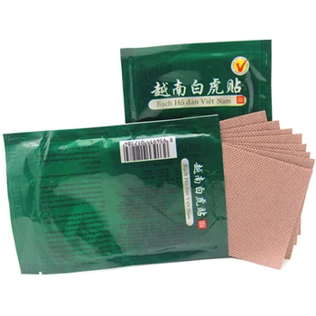 

Vietnam White Tiger Pain Relieve Plaster Patch Meridians Rheumatoid Arthritis Cervical Spondylosis Tiger Balm