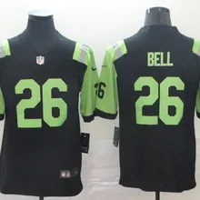 Нью-Йорк Высокое качество Джетс Le'Veon Bell Мужчины Женщины Молодежный Джерси