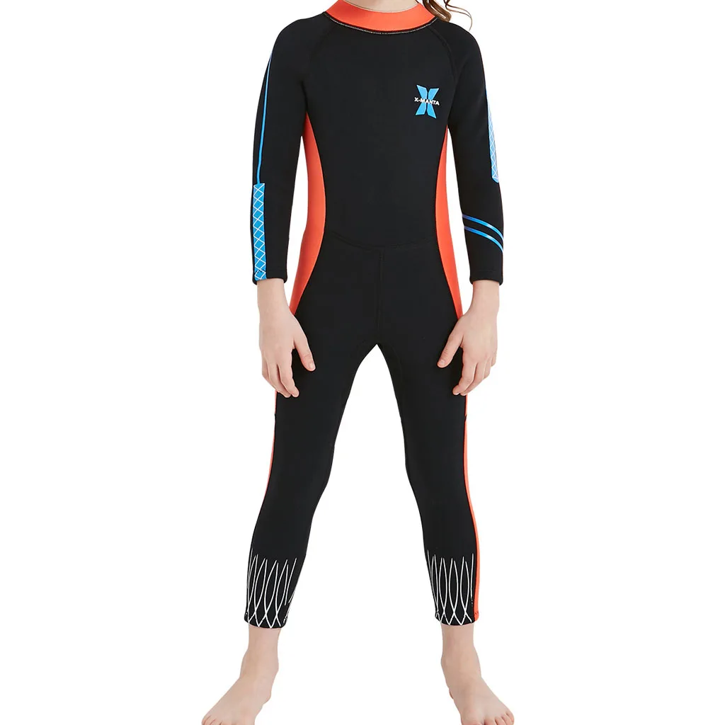 Stretchy Girls Wetsuit Diving Kid Jumpsuit Surfing Snorkeling Coverall Dive Suit  UPF50+UV protection Wetsuits
