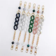 

Diy Acrylic Double Chain Portable Chain Diy Jewelry Accessories Retro Chain Mobile Phone Case Accessories Supplies Wholesale
