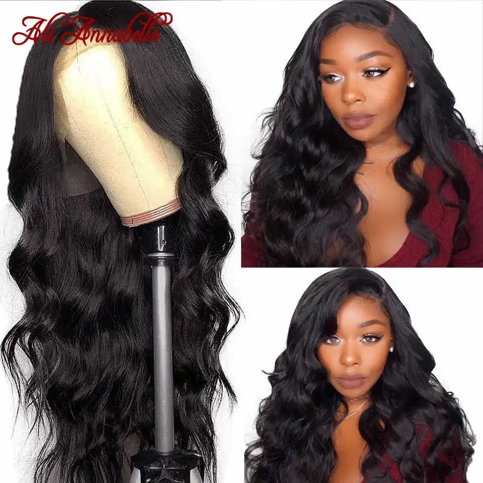 Peruvian body wave full lace wig Clearance