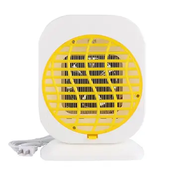 

1 Pc Suction Type LED Mosquito Repellent Lamps Practical Mute Fan Mosquito Expeller with US Plug for Home (Yellow)