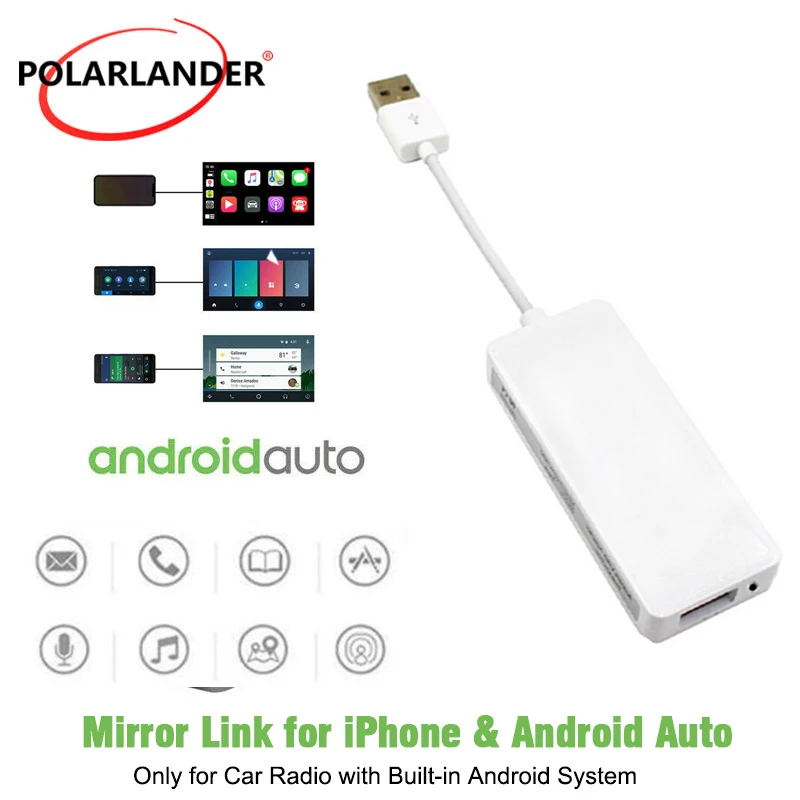 Carplay Module Mirror Link For iPhone Android Auto Smart Car Link Auto
