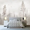 Custom Mural Wallpaper 3D Nostalgic Forest Bird Fresco Living Room TV Sofa Bedroom Home Decor Wall Painting Papel De Parede 3 D ► Photo 3/6