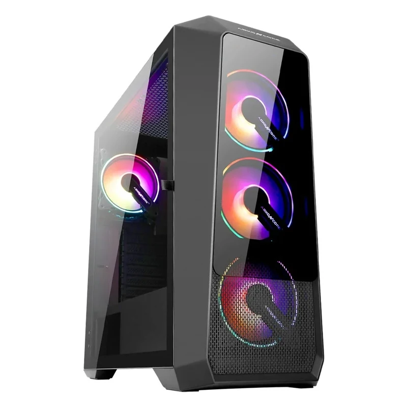 Корпус для игрового ПК Abkoncore Helios 300G SYNC|Компьютерные корпуса| | АлиЭкспресс